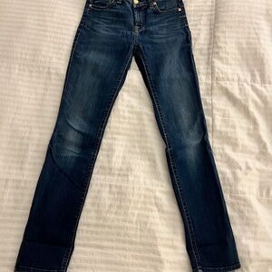 7 For All Mankind cigarette straight leg jeans